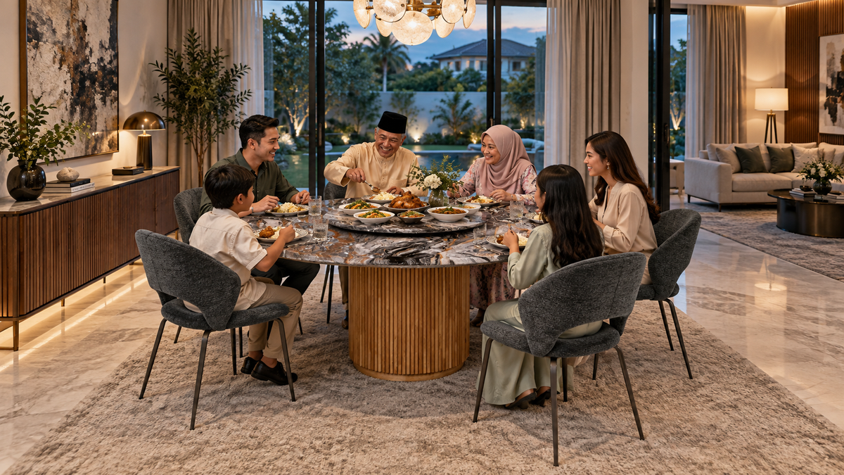 CL-0231 dining table lifestyle image 09