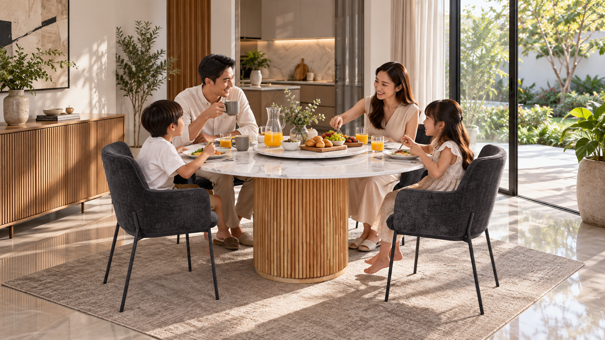 CL-0232 dining table lifestyle image 10