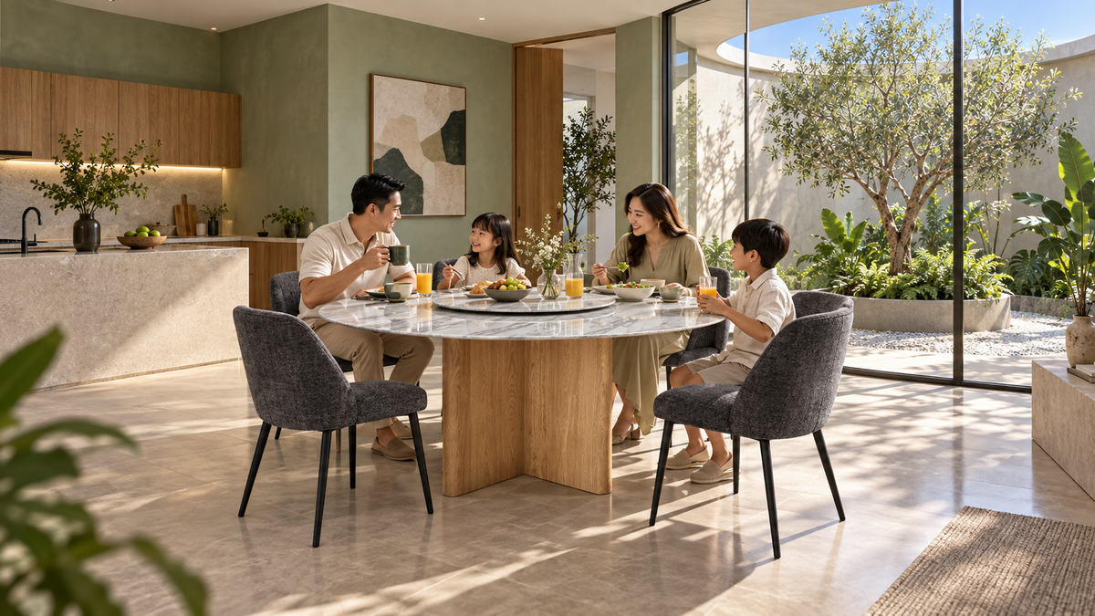 CL-0235 dining table lifestyle image 10