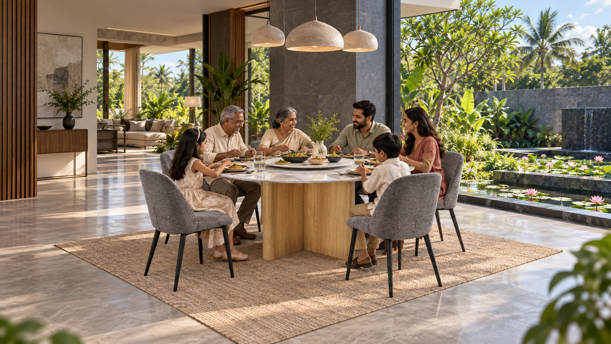 CL-0235 dining table lifestyle image 11