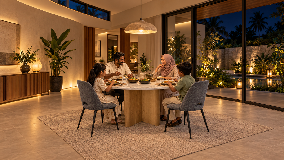 CL-0292 dining table lifestyle image 12