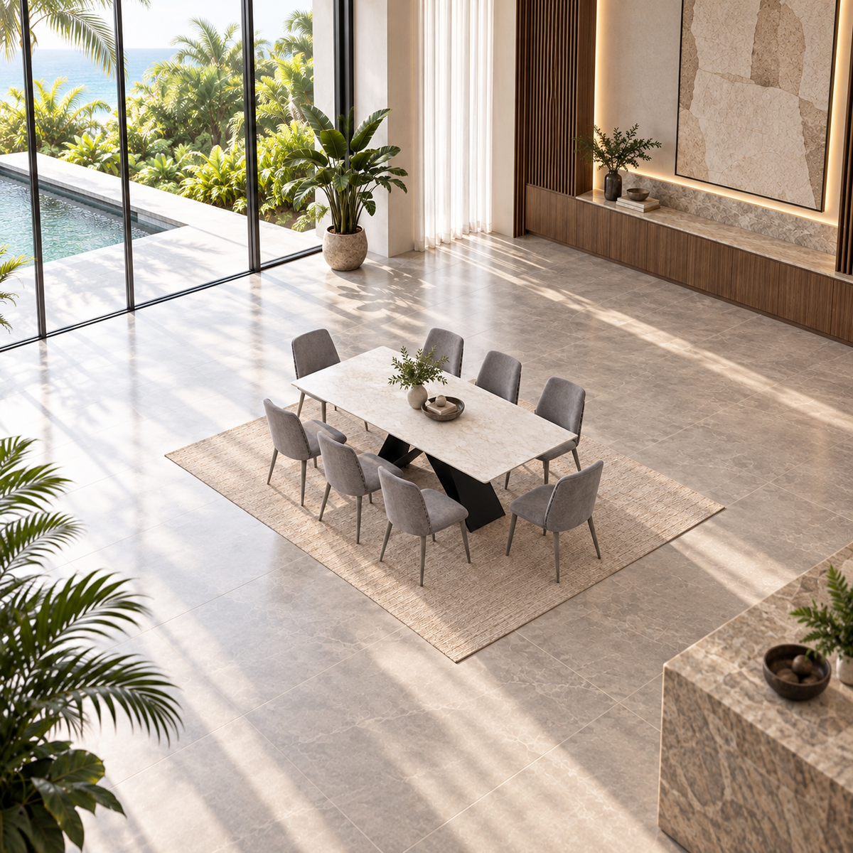 CL-0237 dining table lifestyle image 14