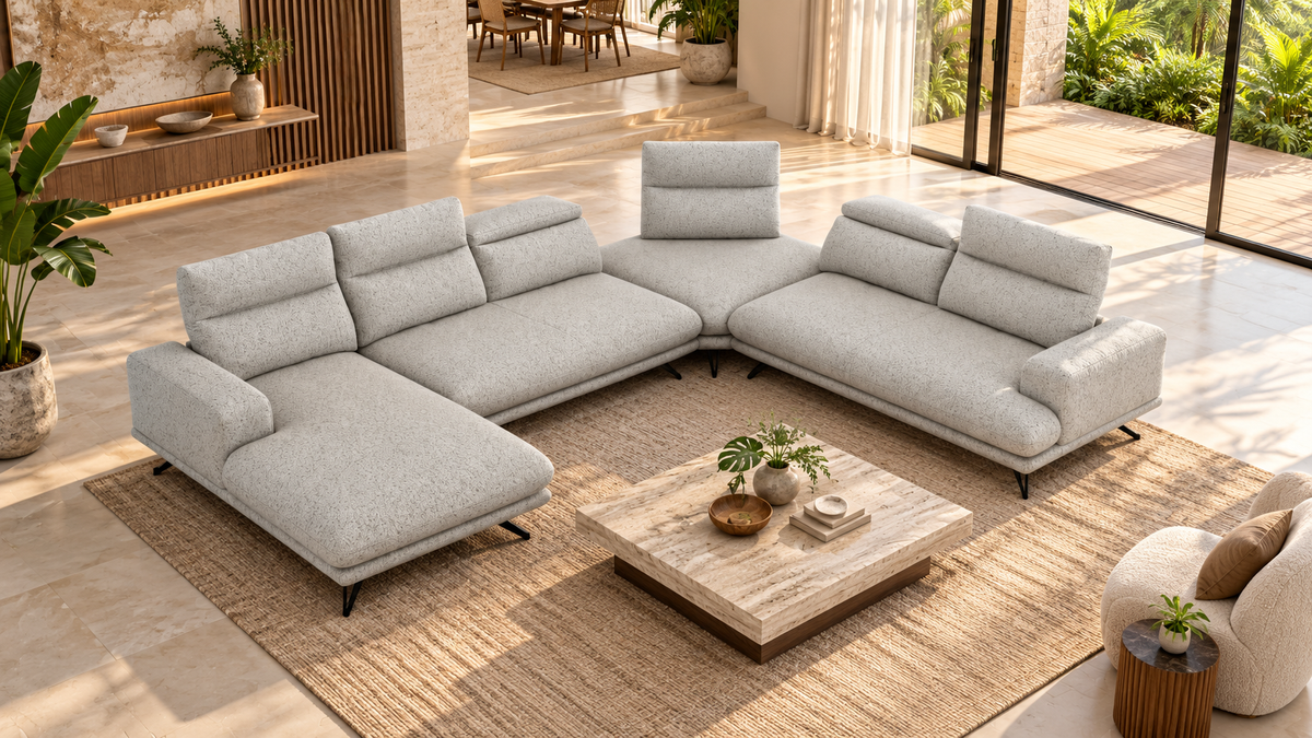 GAVORA sectional sofa lifestyle image 14