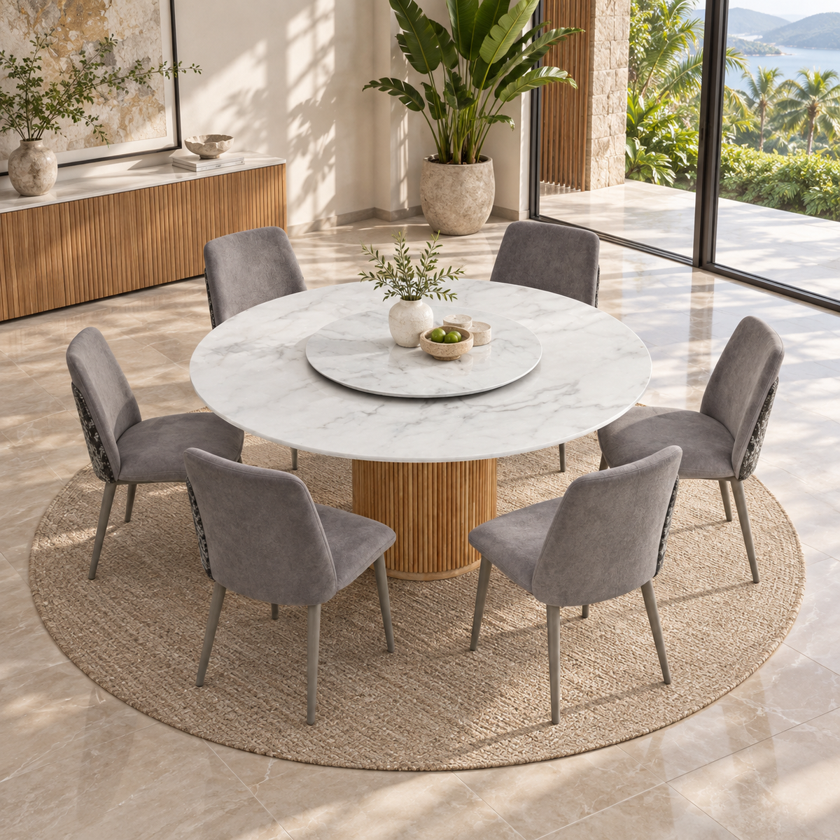 CL-0232 dining table lifestyle image 14