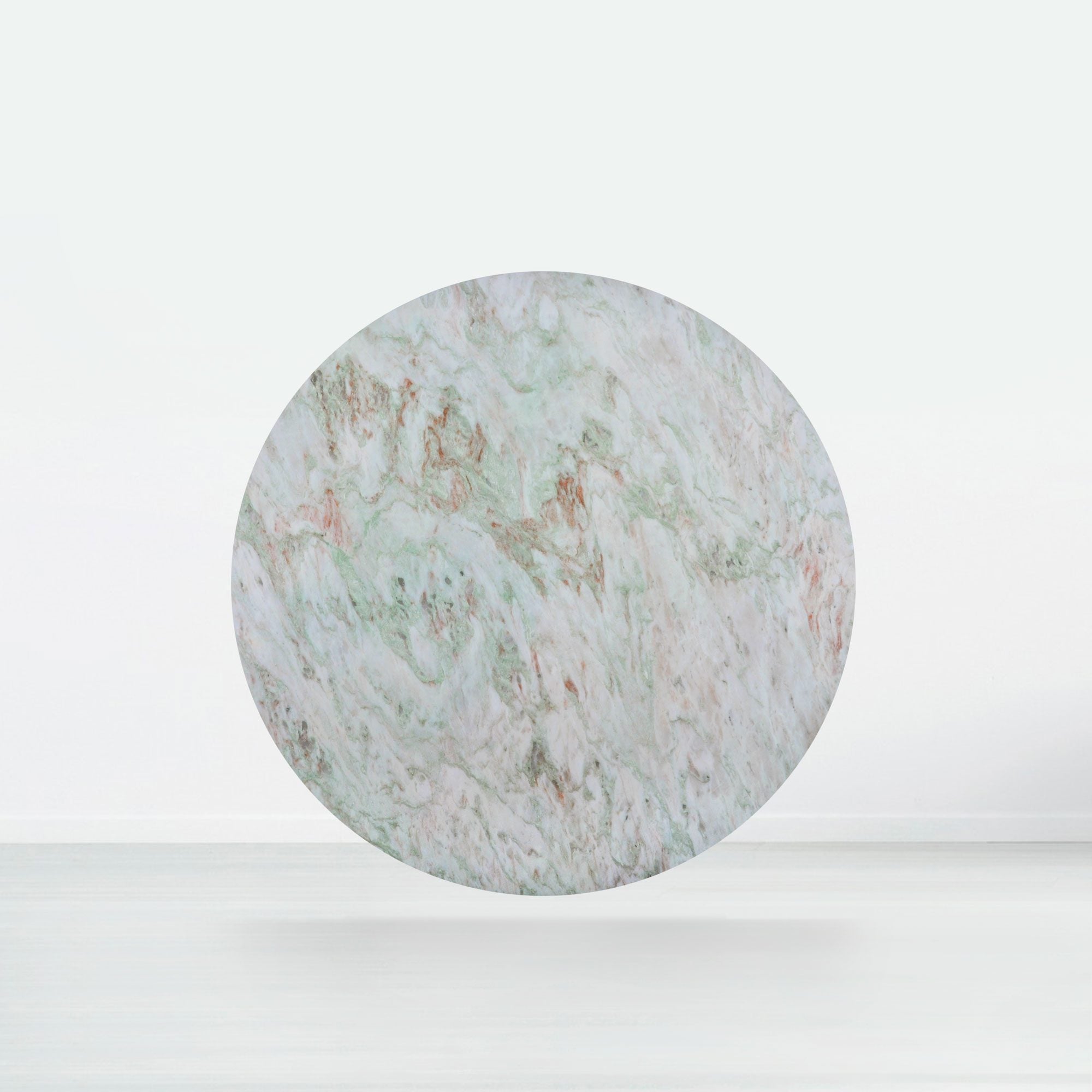 5ft Round Norwegian Jade Natural Marble Dining Table