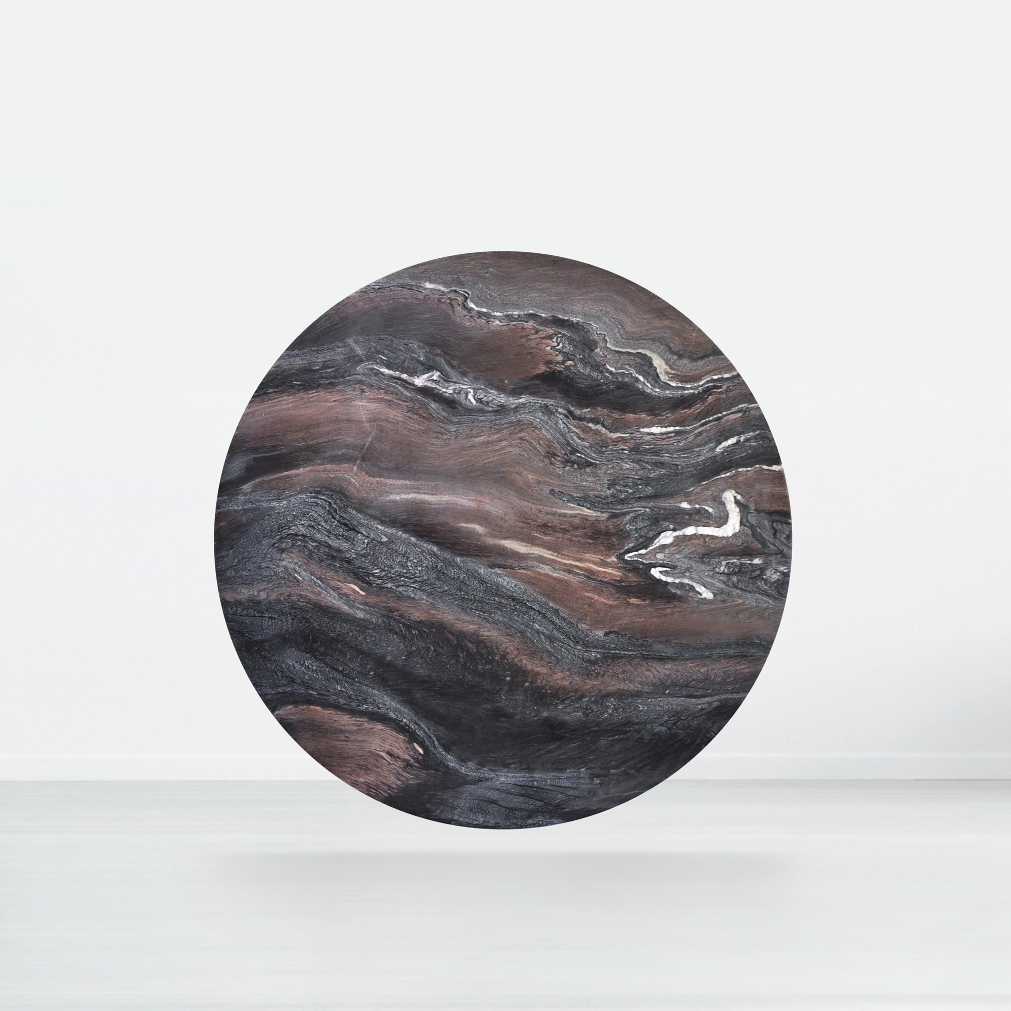 5ft Round Kinawa Natural Marble Dining Table
