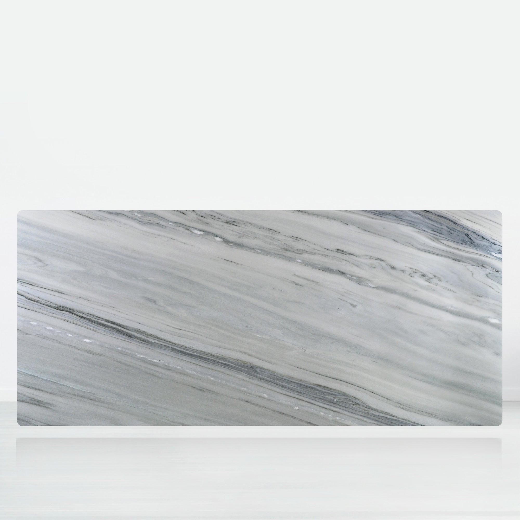 9ft Rectangular Palissandro Blue Natural Marble Dining Table