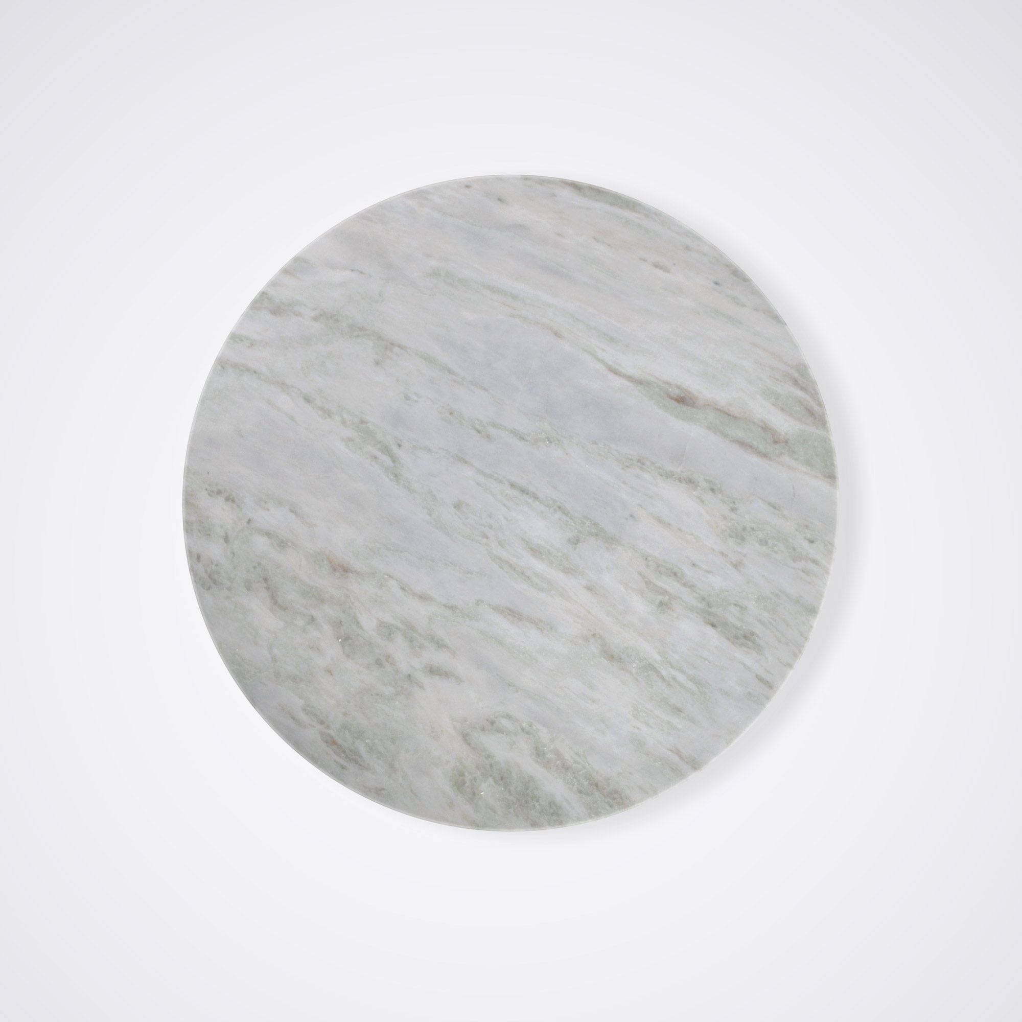 Round Norwegian Jade Natural Marble Coffee Table (1.0m)