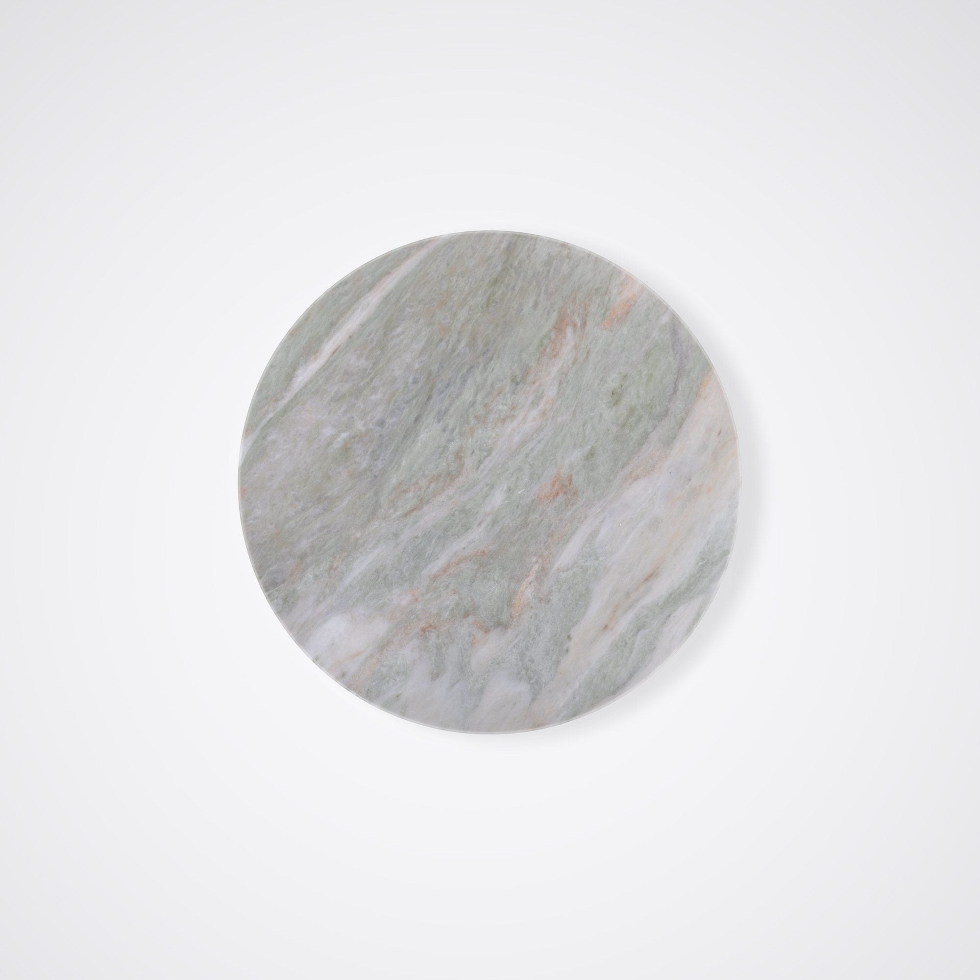 Round Norwegian Jade Natural Marble Coffee Table (0.8m)