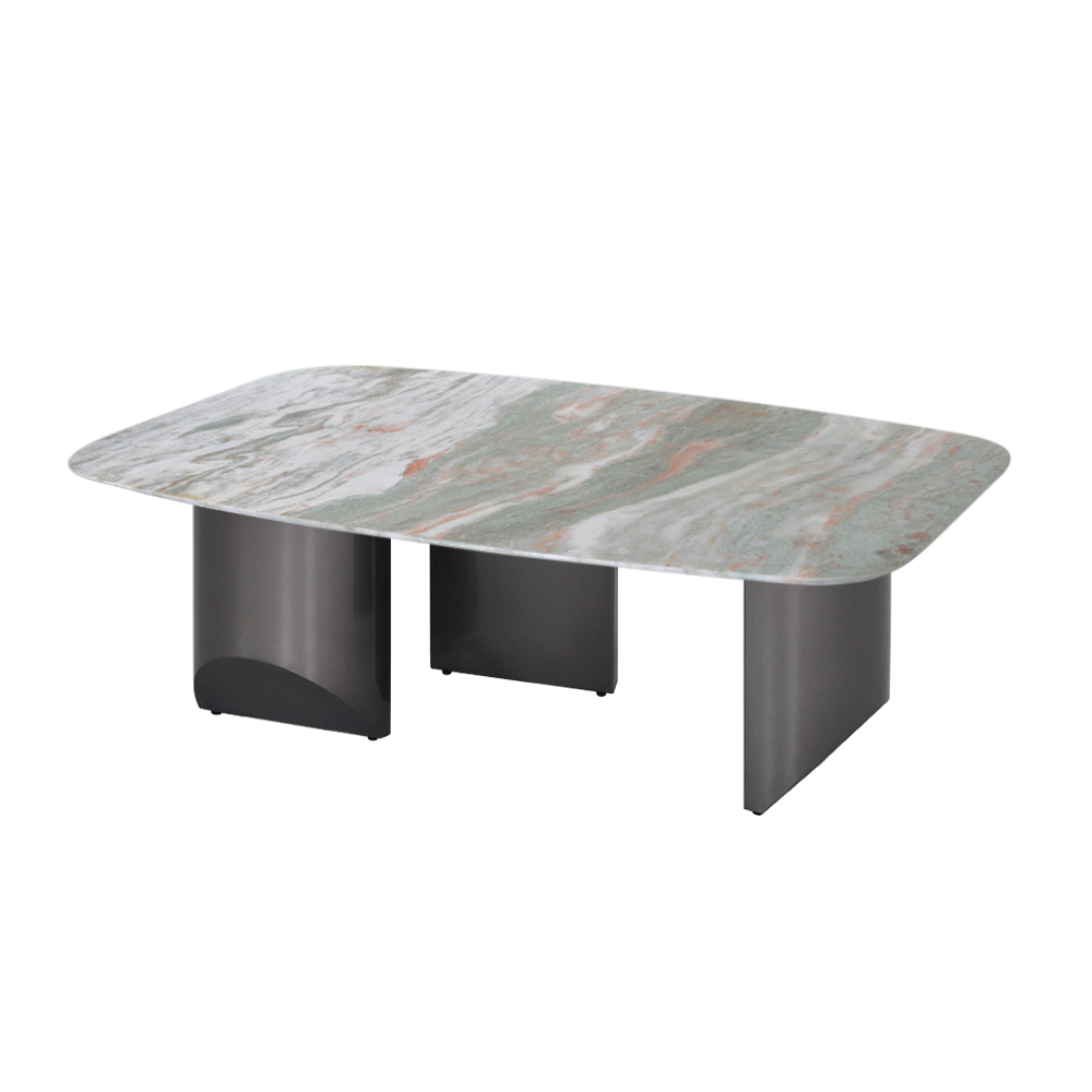 Rectangular Norwegian Jade Natural Marble Coffee Table (1200mm x 700mm)