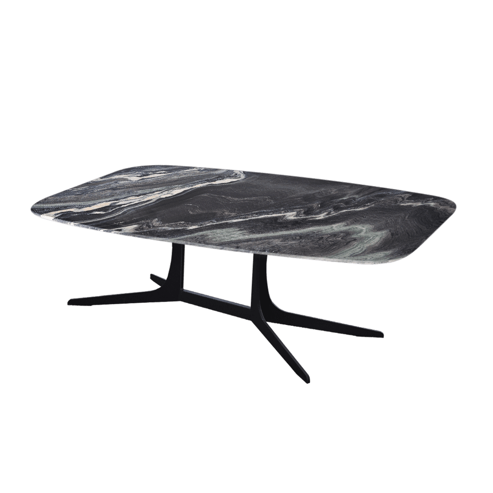 Rectangular Kinawa Natural Marble Coffee Table (1.2m x 0.7m)