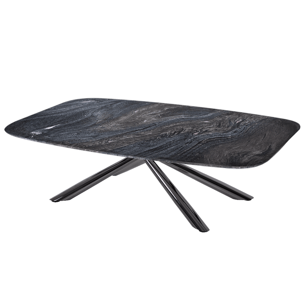 Rectangular Kinawa Natural Marble Coffee Table (1.4m x 0.8m)