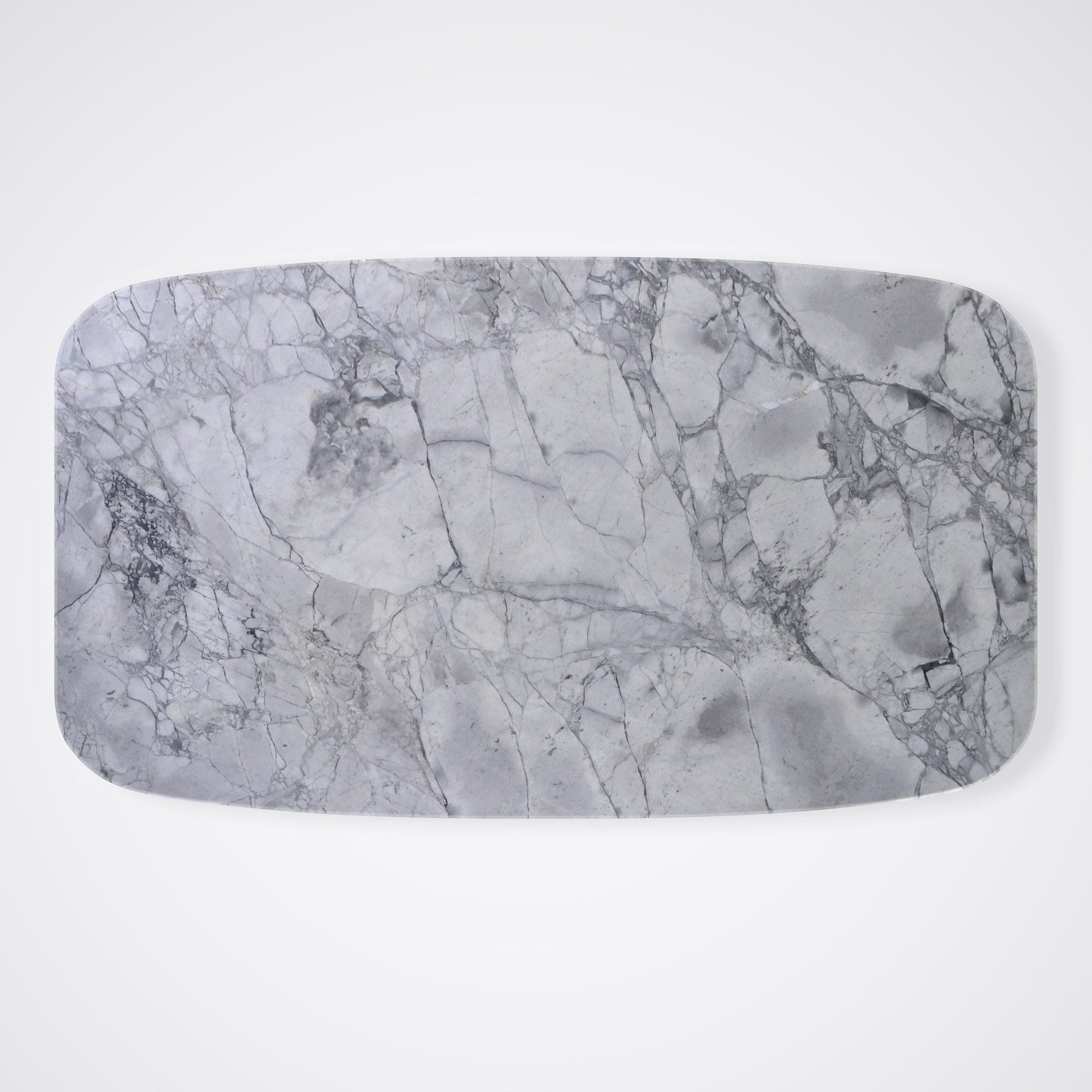 Rectangular Super White Dolomite Natural Marble Coffee Table (1.4m x 0.8m)