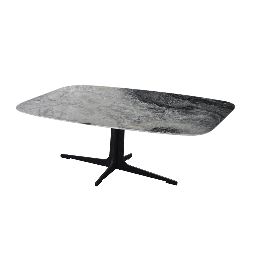 Rectangular Cristallo Blue Natural Marble Coffee Table (1.2m x 0.7m)