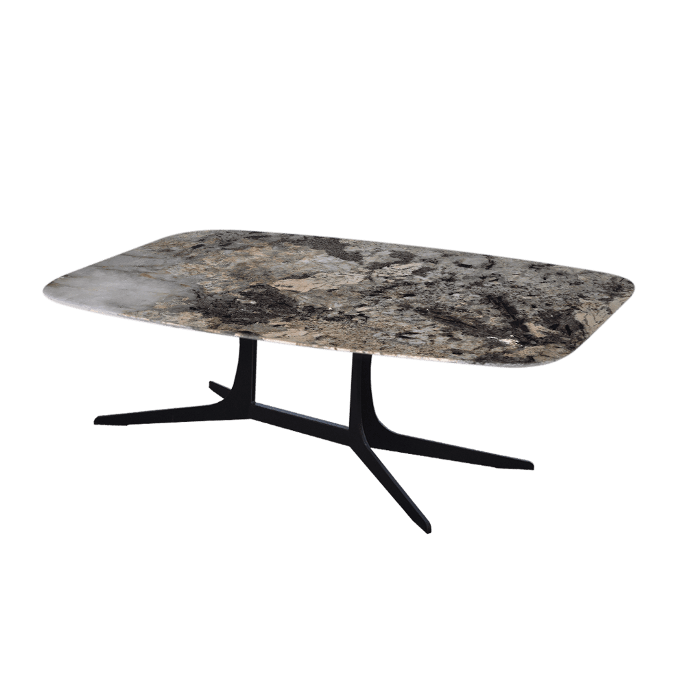 Rectangular Pandora Natural Marble Coffee Table (1.2m x 0.7m)