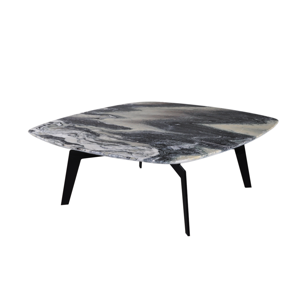 Square Kinawa Natural Marble Coffee Table (1000mm x 1000mm)