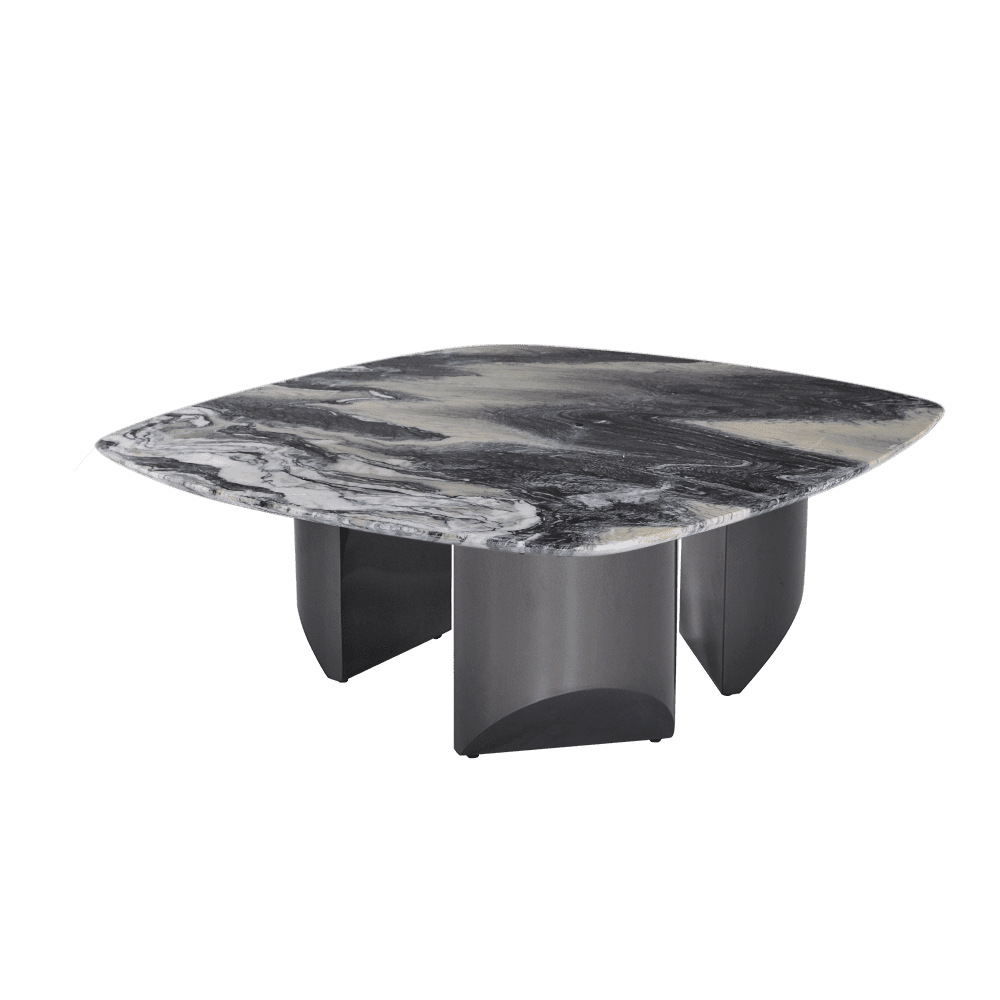 Square Kinawa Natural Marble Coffee Table (1.0m x 1.0m)