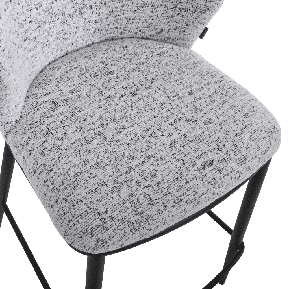 OMI – Wing-Back Minimalist Bar Chair