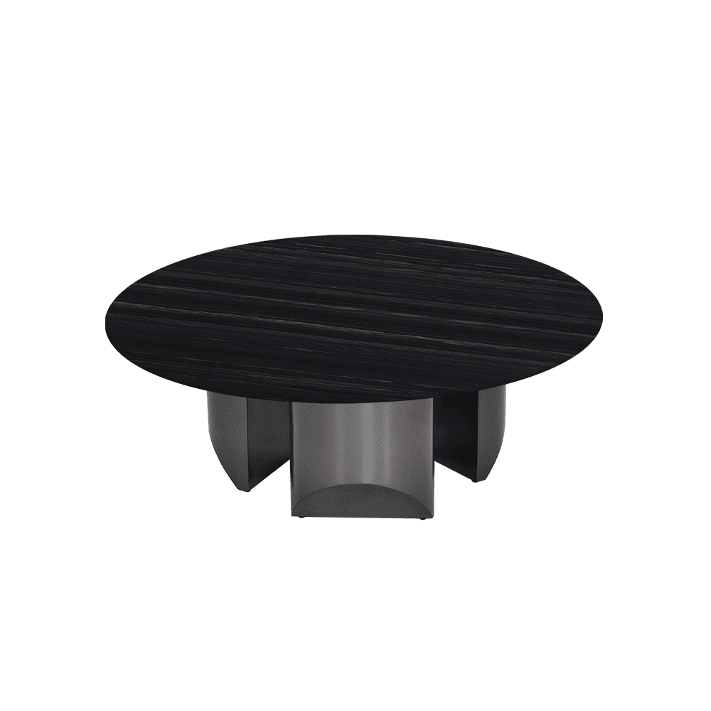 NOA – Mix & Match Marble Coffee Table with Stainless Steel Leg (1000mm)