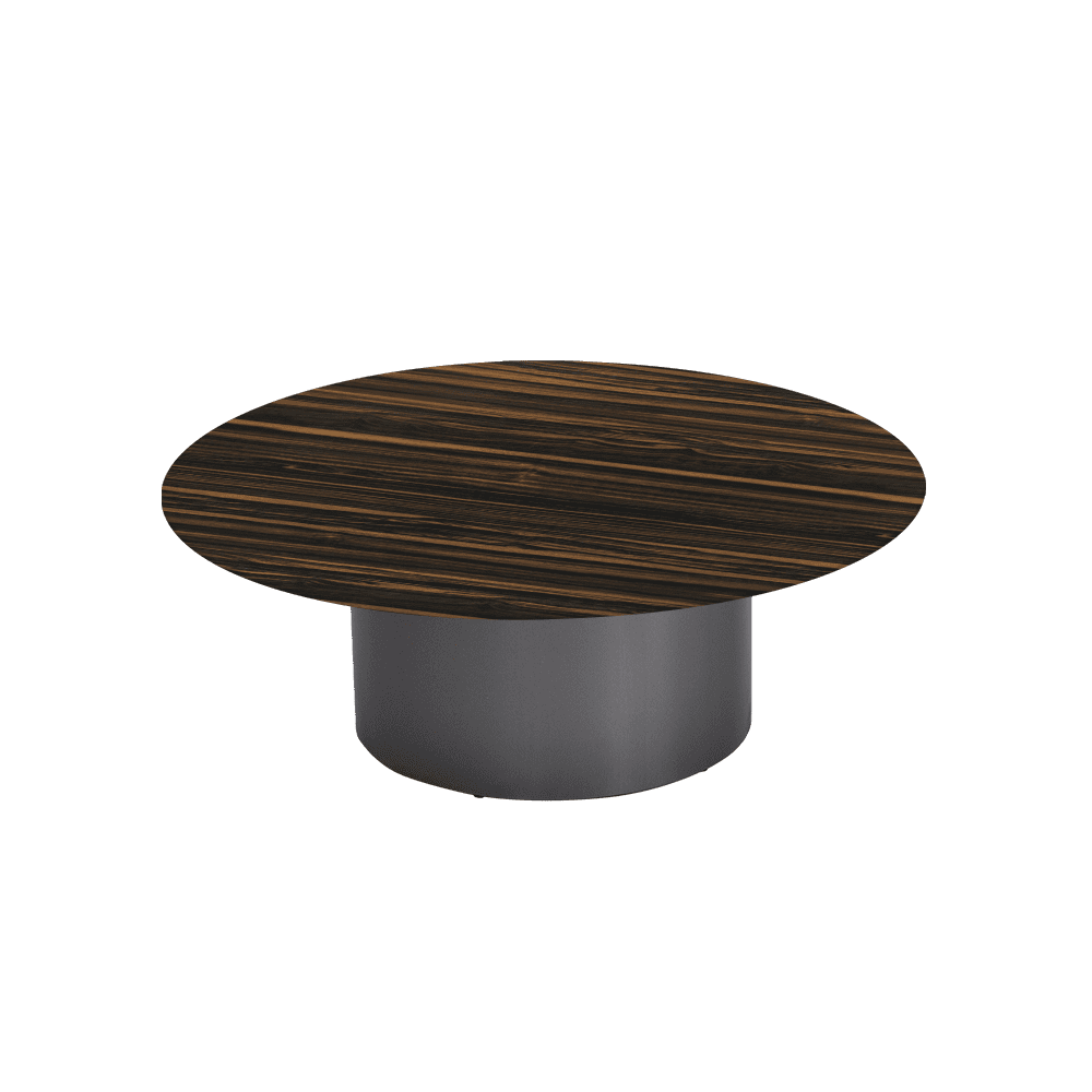 YUNA – Mix & Match Marble Coffee Table with Stainless Steel Leg (1000mm)