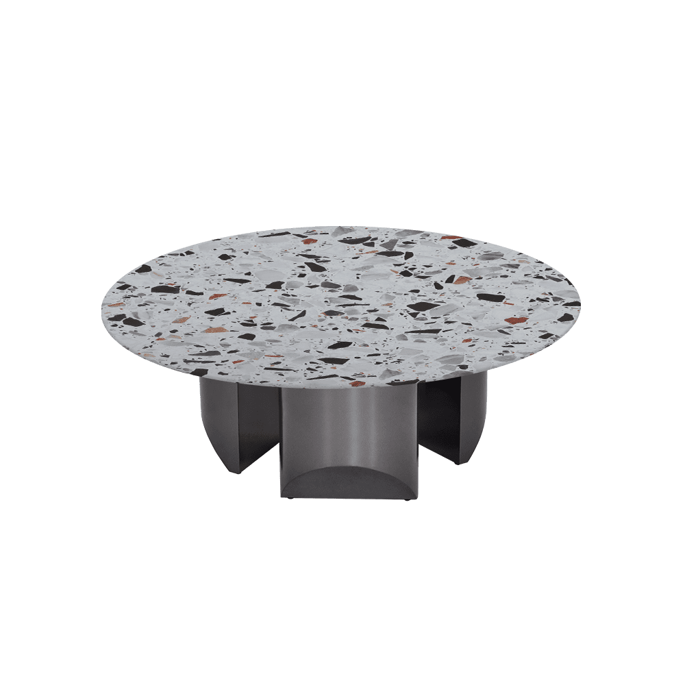 NOA – Mix & Match Marble Coffee Table with Stainless Steel Leg (1000mm)