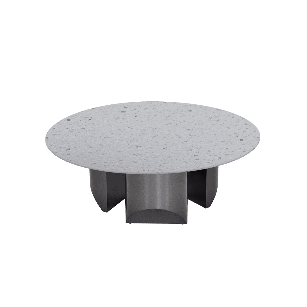 NOA – Mix & Match Marble Coffee Table with Stainless Steel Leg (1000mm)
