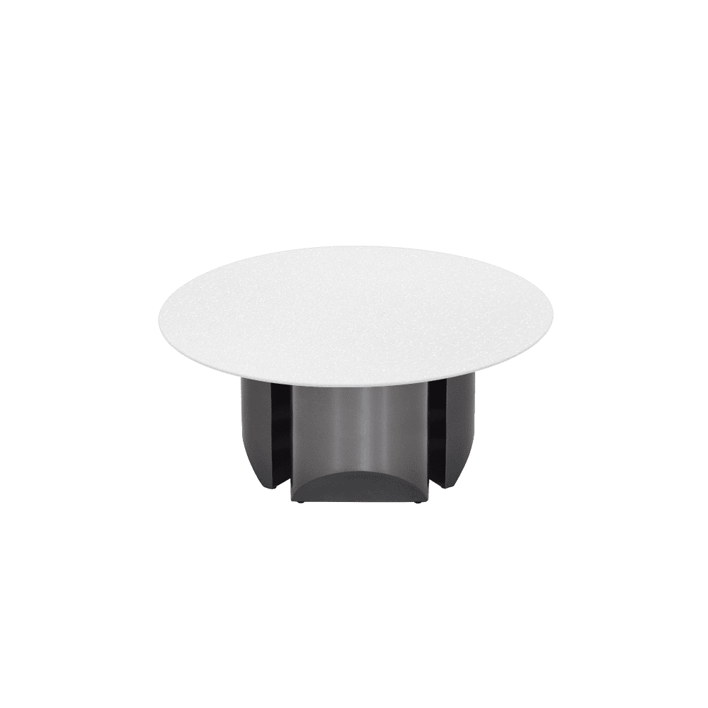 NOA – Mix & Match Marble Coffee Table with Stainless Steel Leg (0.8m)