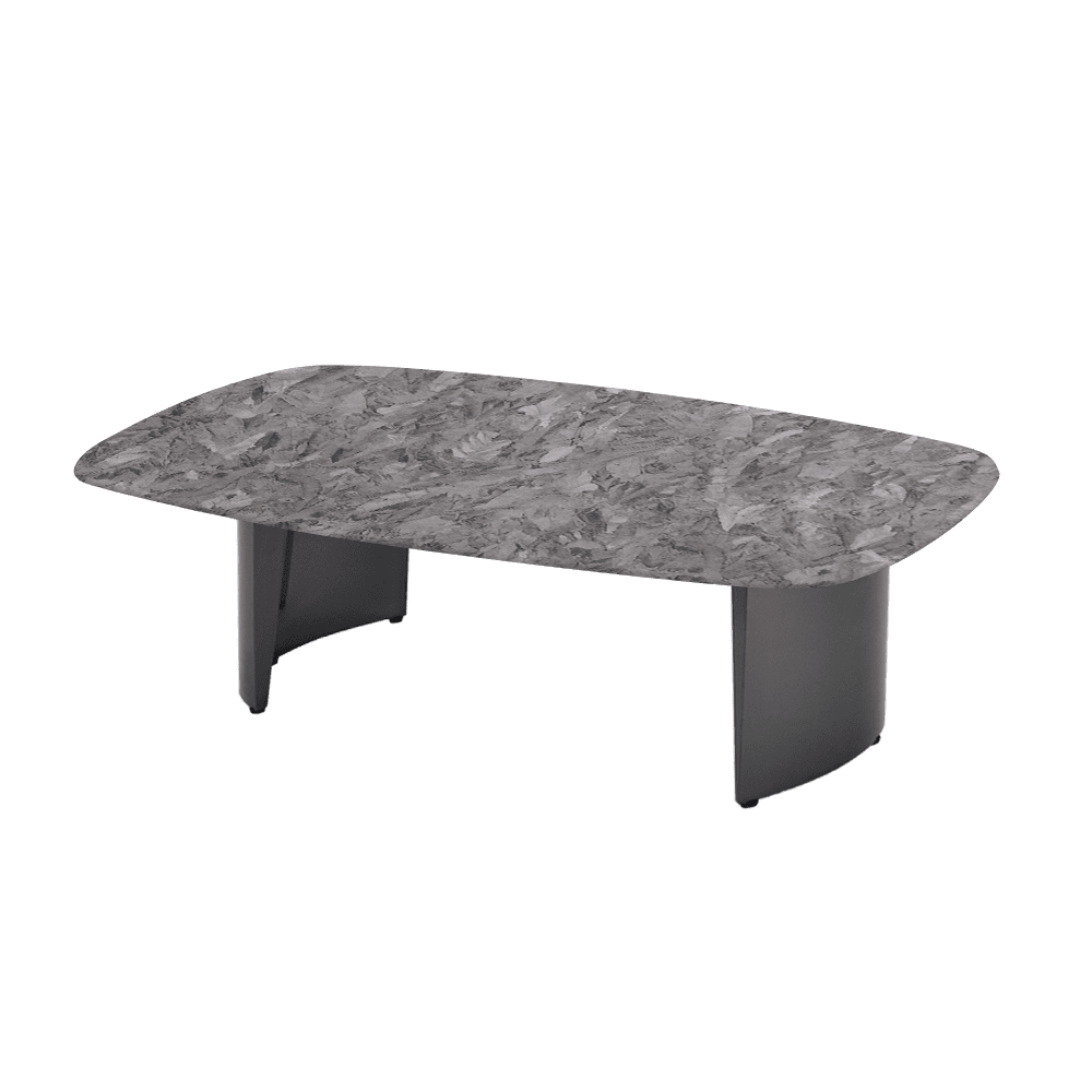 LUA – Mix & Match Marble Coffee Table with Stainless Steel Leg (1500mm x 700mm)