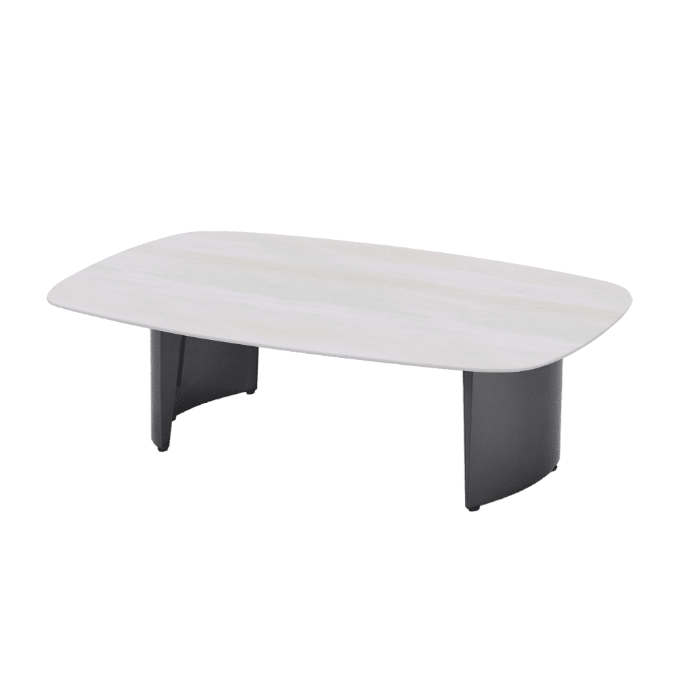 LUA – Mix & Match Marble Coffee Table with Stainless Steel Leg (1500mm x 700mm)