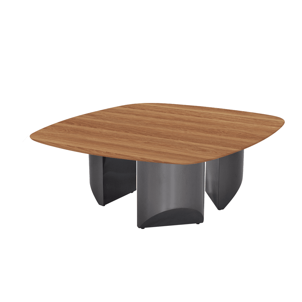 NOA – Mix & Match Marble Coffee Table with Stainless Steel Leg (1000mmx1000mm)