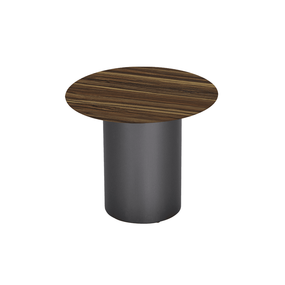 YUNA – Mix & Match Marble Side Table with Stainless Steel Leg (600mm)