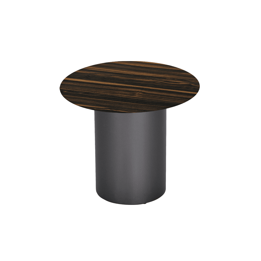 YUNA – Mix & Match Marble Side Table with Stainless Steel Leg (600mm)