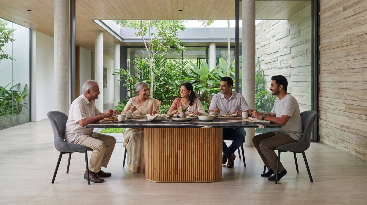 CL-0243 dining table lifestyle image 11