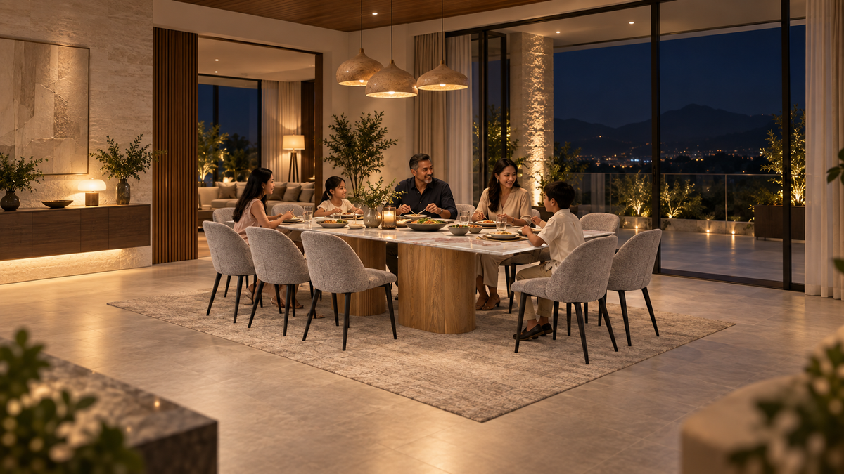 CL-0261 dining table lifestyle image 12