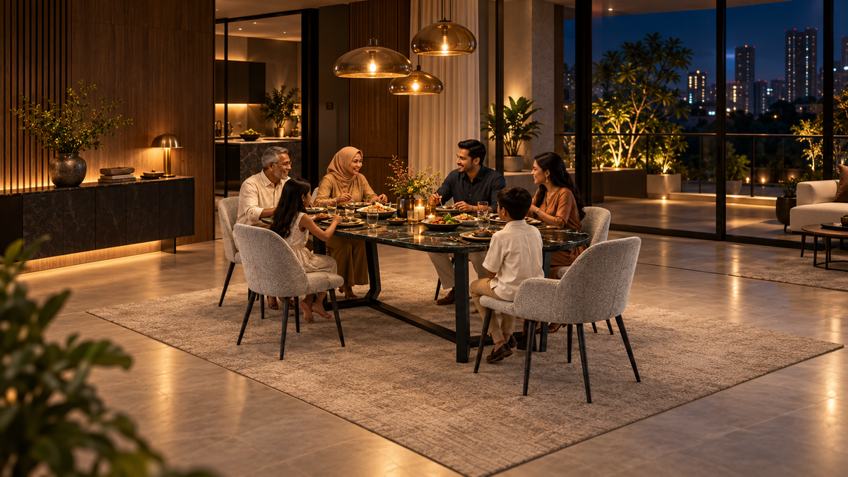 CL-0280 dining table lifestyle image 12