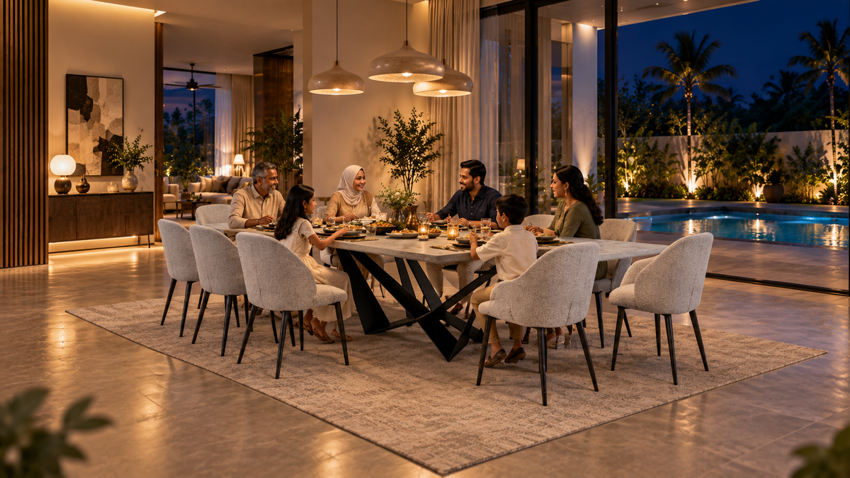CL-0282 dining table lifestyle image 12