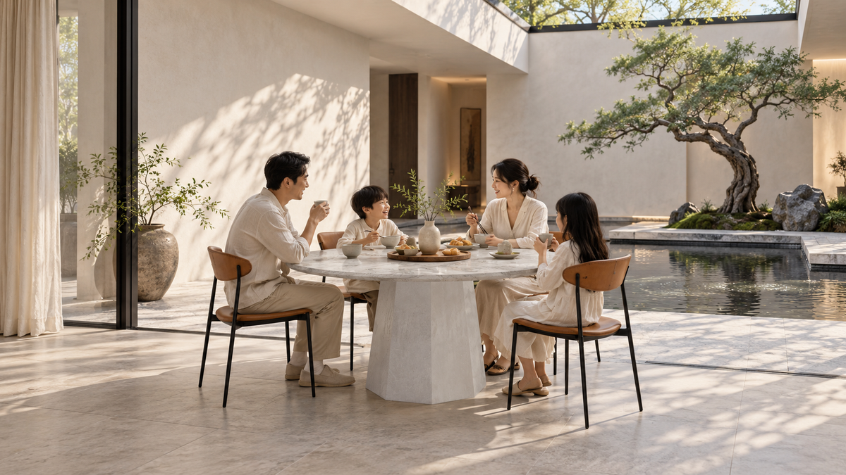 CL-0285 dining table lifestyle image 10