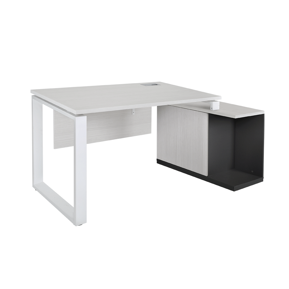 CALIS – Mix & Match Director 4ft Study Table with Side Return & Door