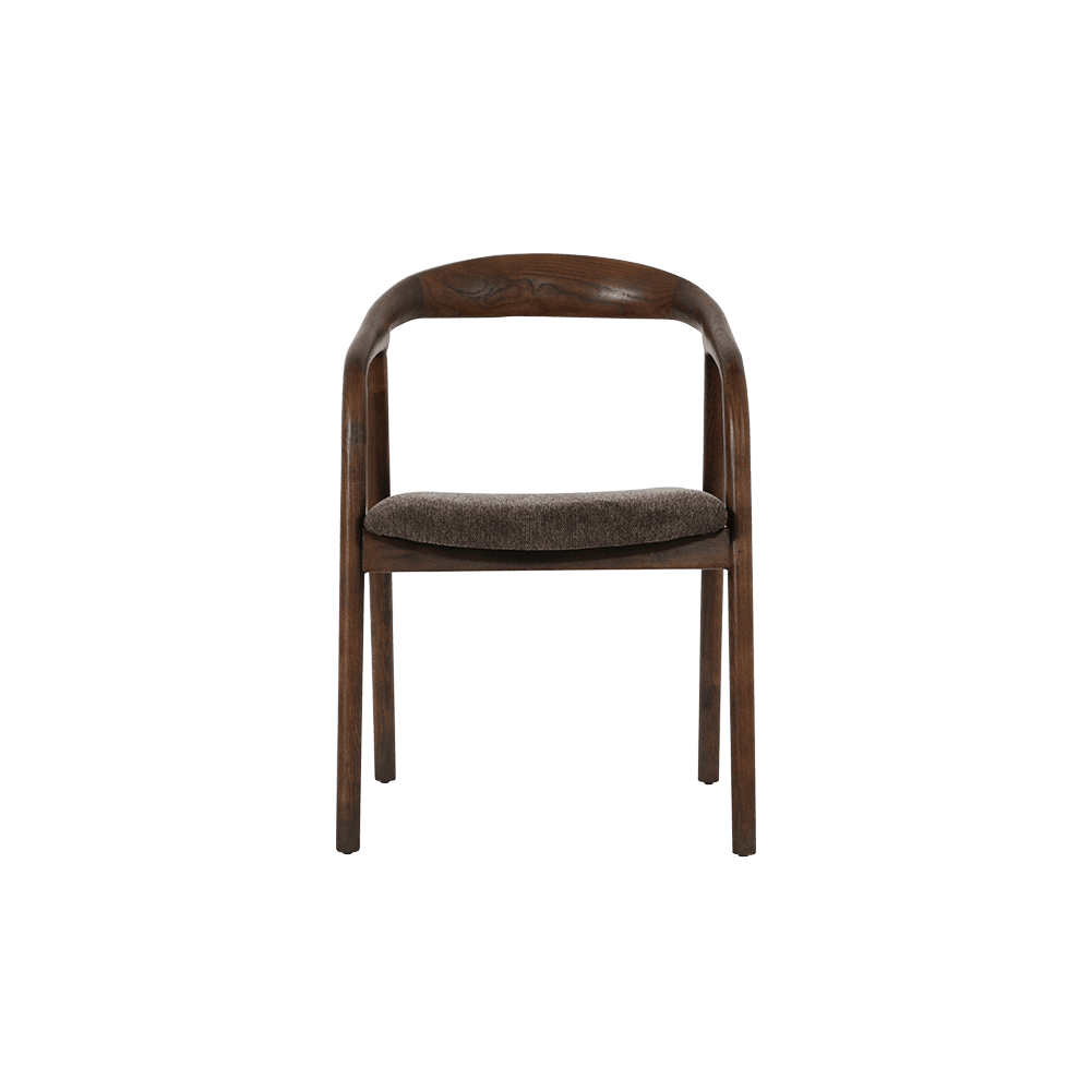 UDOKA WALNUT - Solid Ash Wood Dining Chair