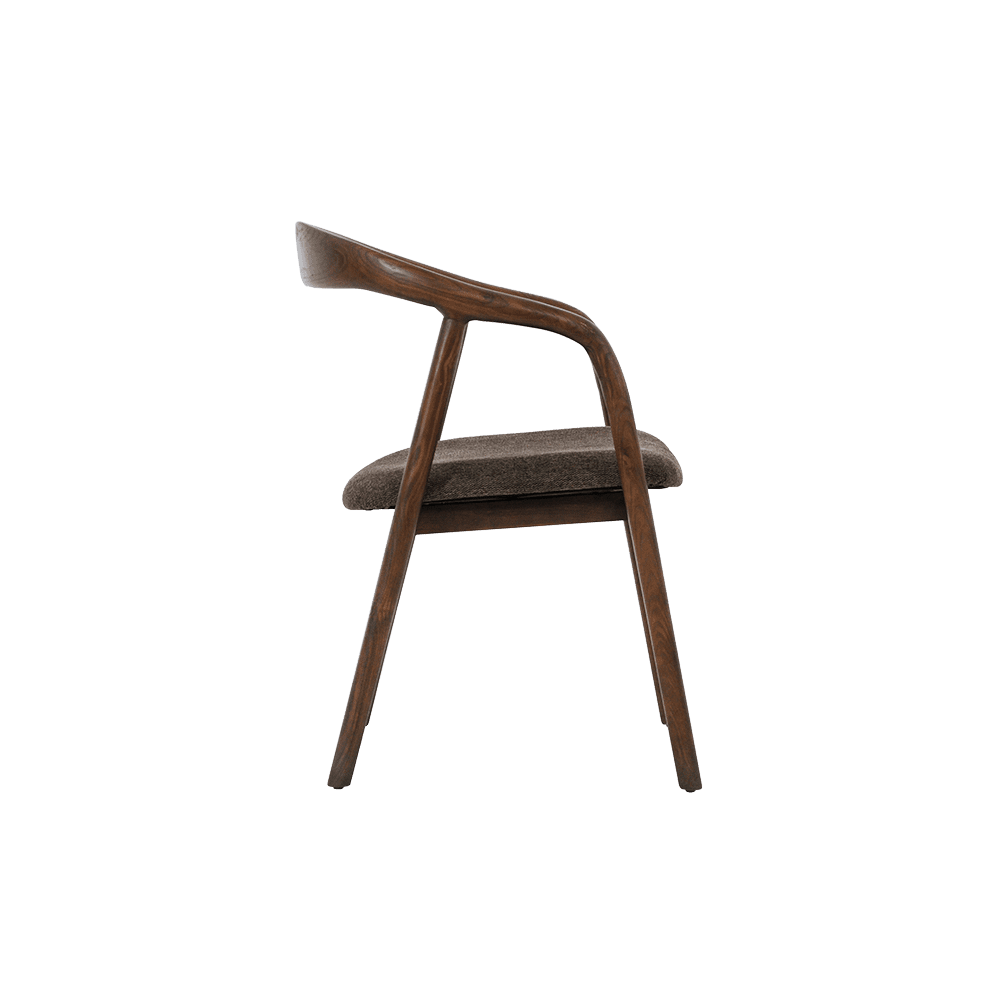UDOKA WALNUT - Solid Ash Wood Dining Chair