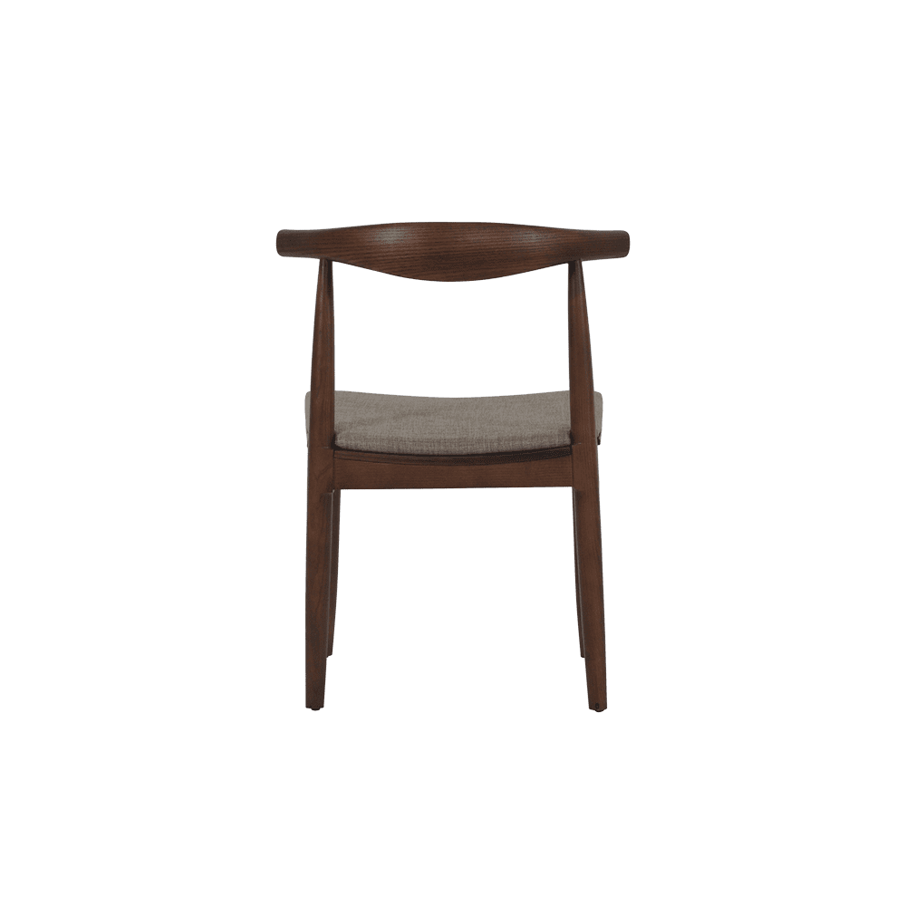 KAZUMI WALNUT - Solid Ash Wood Dining Chair