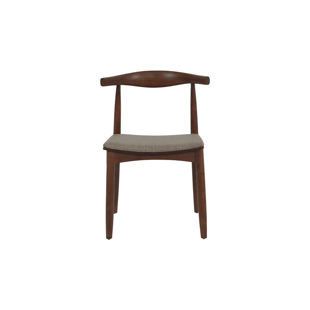 KAZUMI WALNUT - Solid Ash Wood Dining Chair