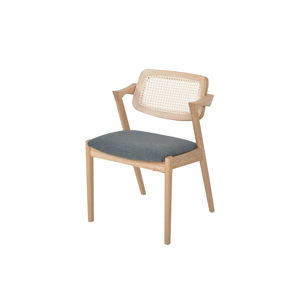ZUMA - Solid Ash Wood Dining Chair