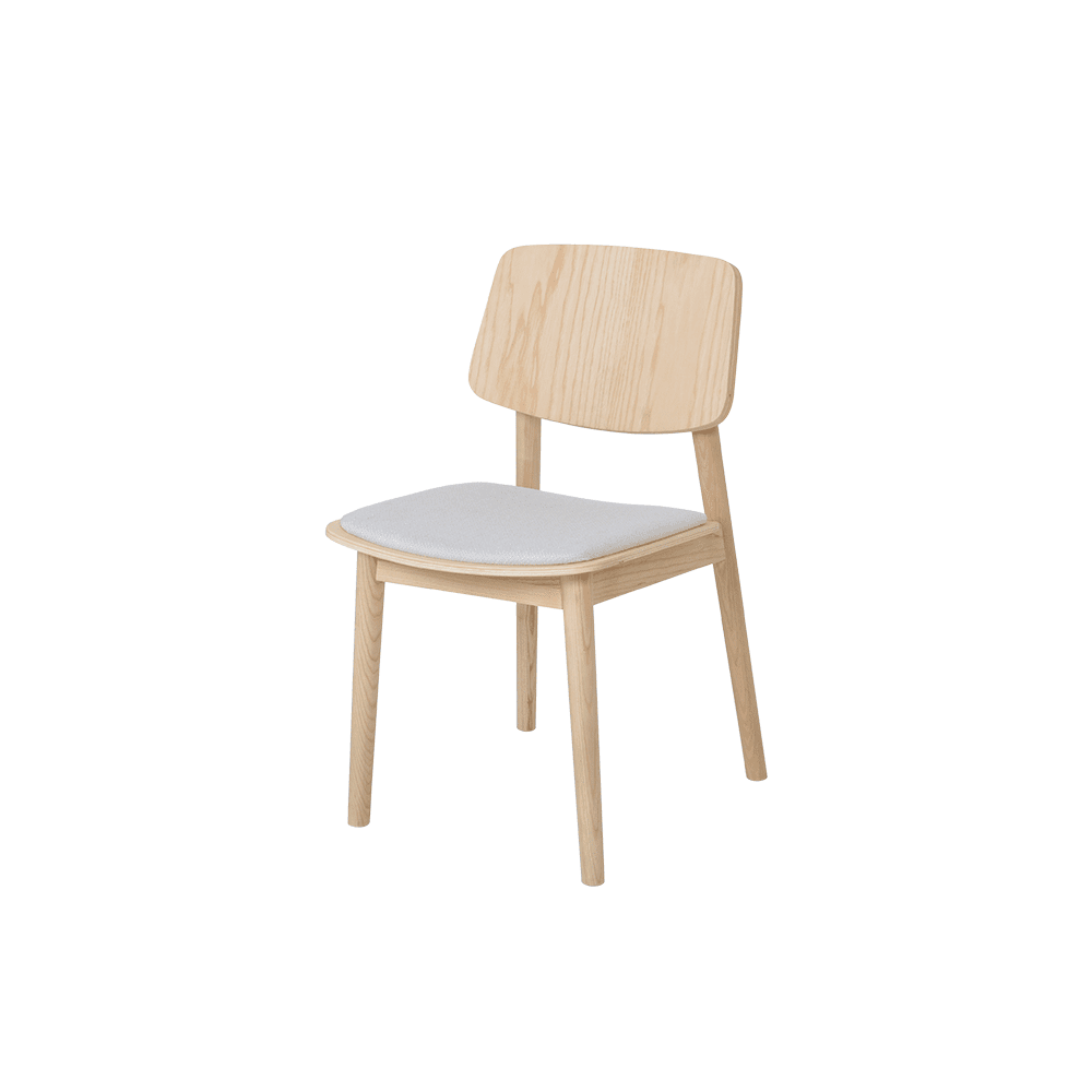 MIRKO - Solid Ash Wood Dining Chair