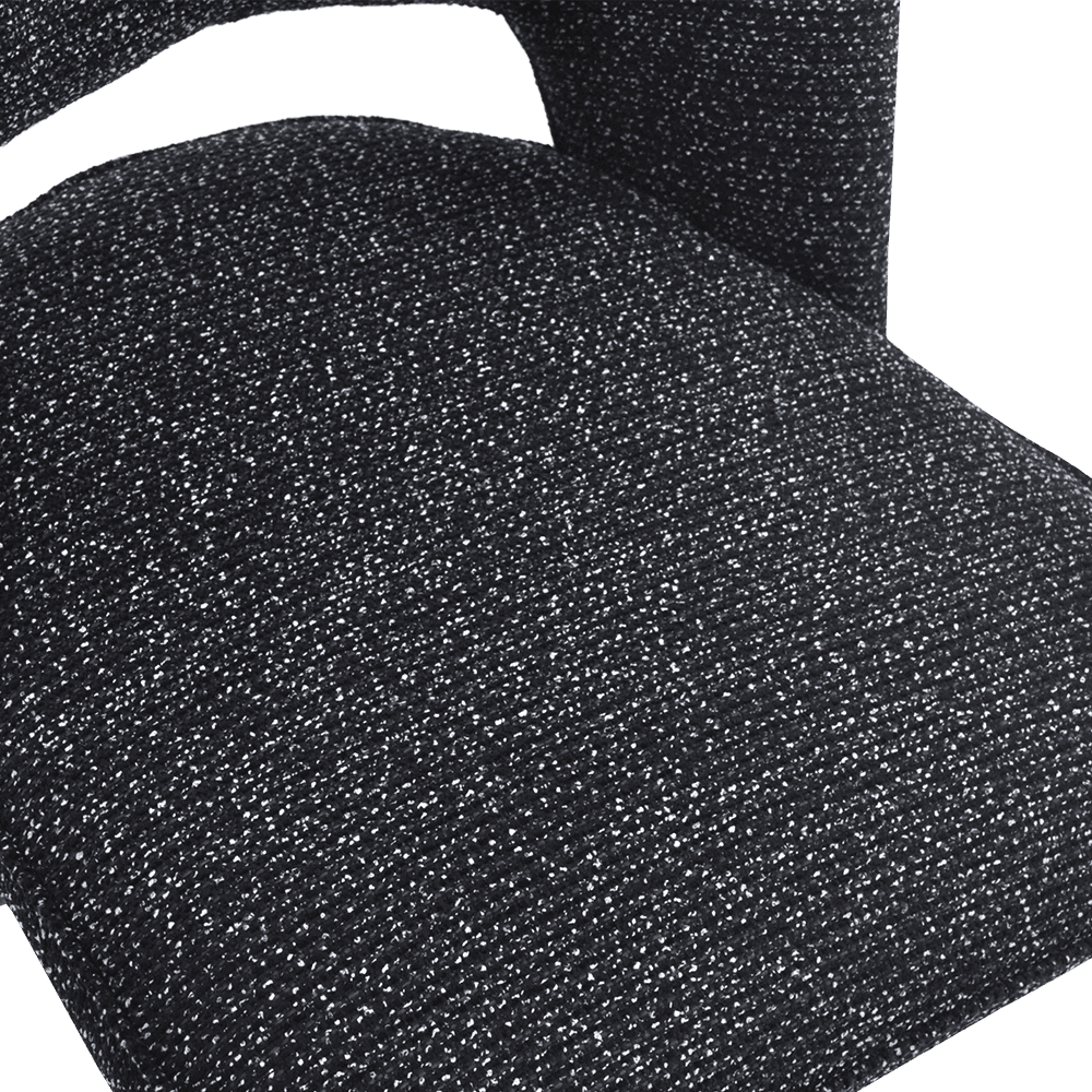 VITO – Flecked Black Dining Chair