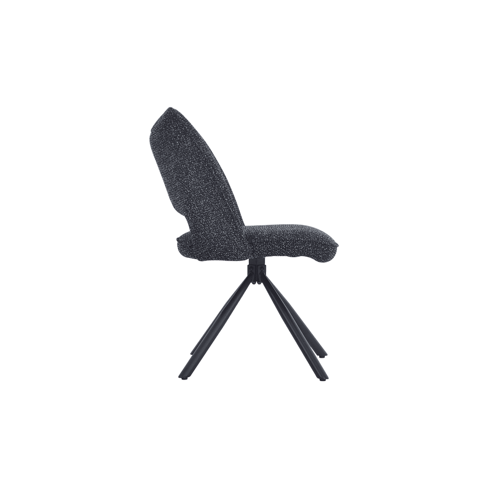 VITO – Flecked Black Dining Chair