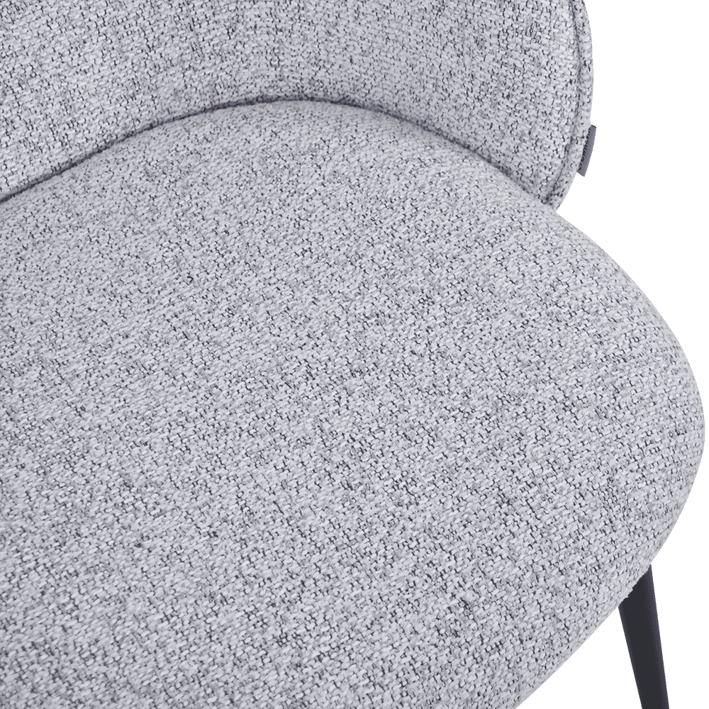 ELLEN — Curved Back Minimalist Dining Chair