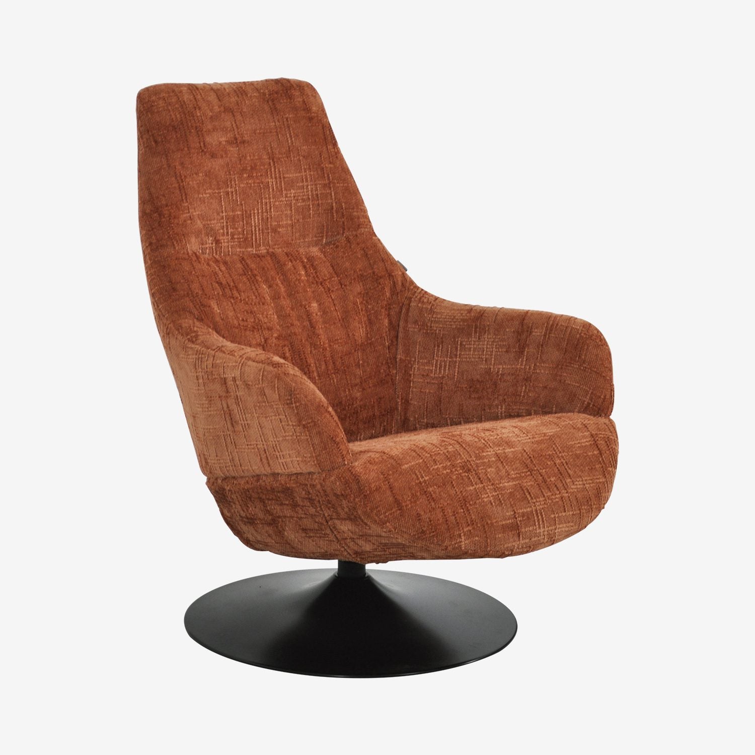 LORIN — 360° Swivel Amber Armchair