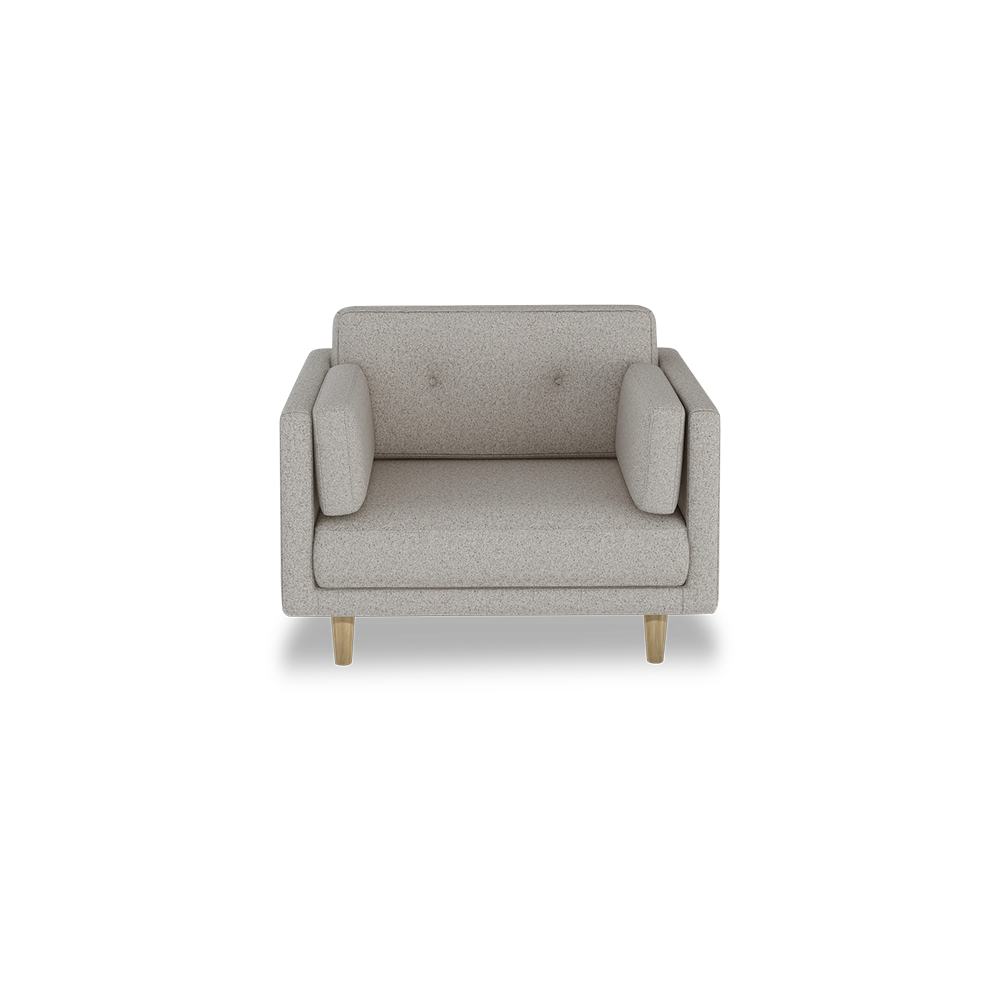 POSLEY - Fabric Sofa (1-seater)