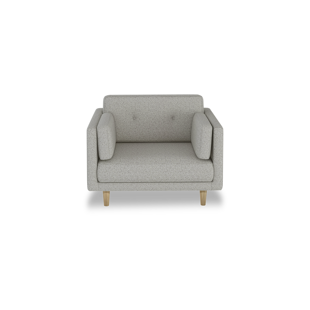 POSLEY - Fabric Sofa (1-seater)